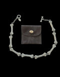 Vivi Westwood Bone Link Rhinestone Necklace